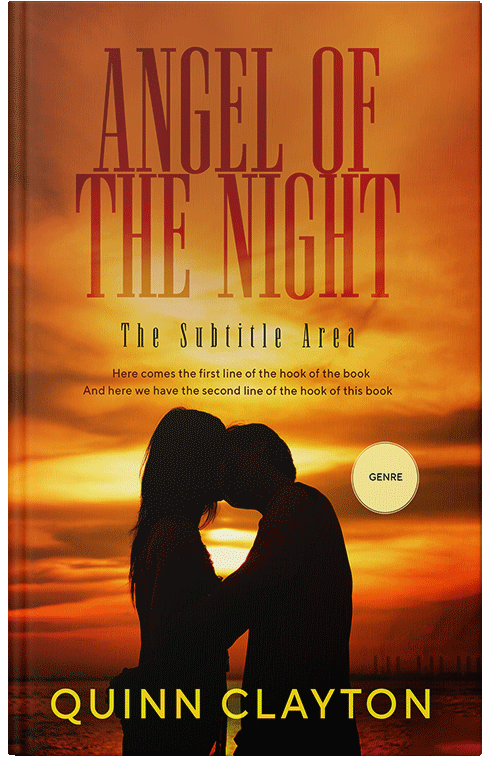 Front view of Premade Teen & Young Adult Book Cover - Fire