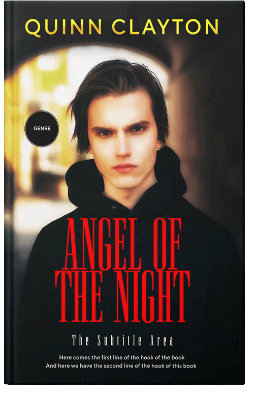 Front view of Premade Teen & Young Adult Book Cover - Woodsmoke