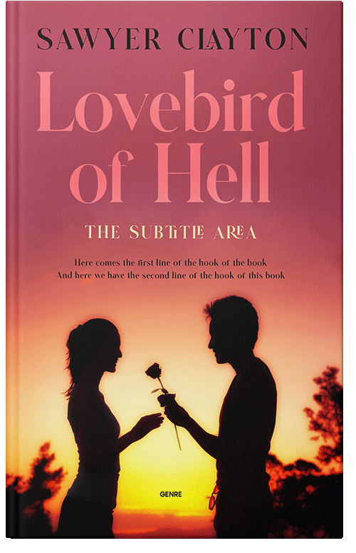 Front view of Fuzzy Wuzzy Brown #12133 - Premade Romance Book Cover