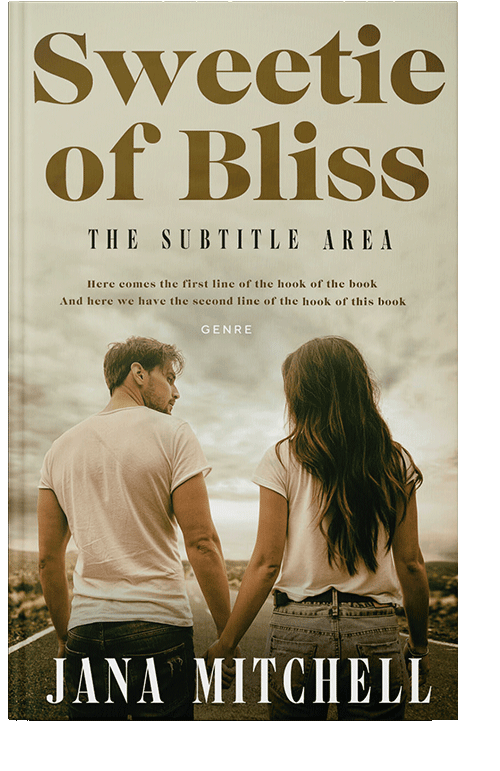 Front view of Sisal #12160 - Premade Romance Book Cover