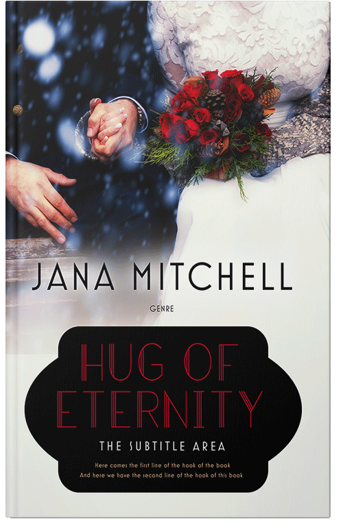 Front view of Thunder #12164 - Premade Romance Book Cover