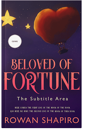 Pre Made Book Cover Valentino