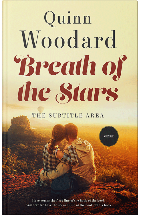 Front view of Givry #12185 - Premade Romance Book Cover