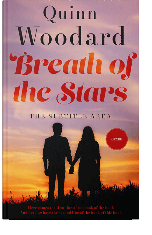 Front view of Eunry #12186 - Premade Romance Book Cover