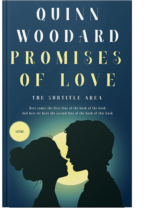 Front view of Tarawera #12200 - Premade Romance Book Cover