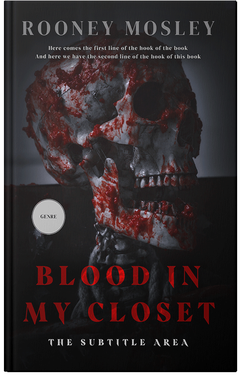 Front view of Cod Gray #12209 - Premade Mystery & Thriller & Suspense Book Cover