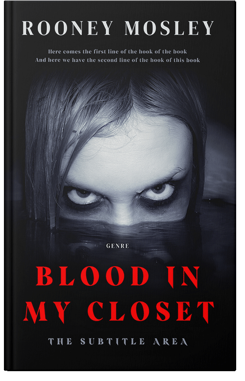 Front view of Premade Horror Book Cover - Eunry