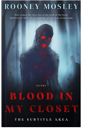 Pre Made Book Cover Mirage