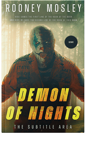 Pre Made Book Cover Rangitoto