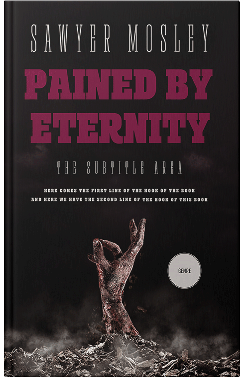 Front view of Gondola #12225 - Premade Apocalyptica Book Cover