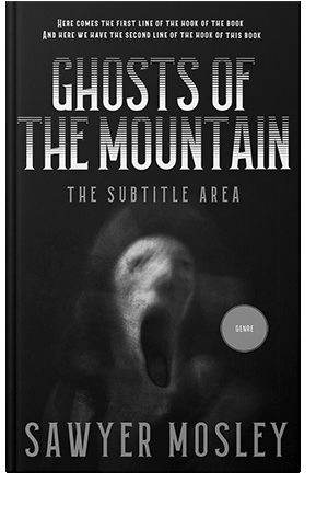 Pre Made Book Cover Cod Gray