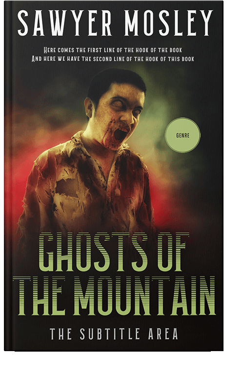 Front view of Muddy Waters #12244 - Premade Apocalyptica Book Cover