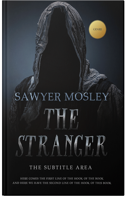 Front view of Woodsmoke #12248 - Premade Horror Book Cover