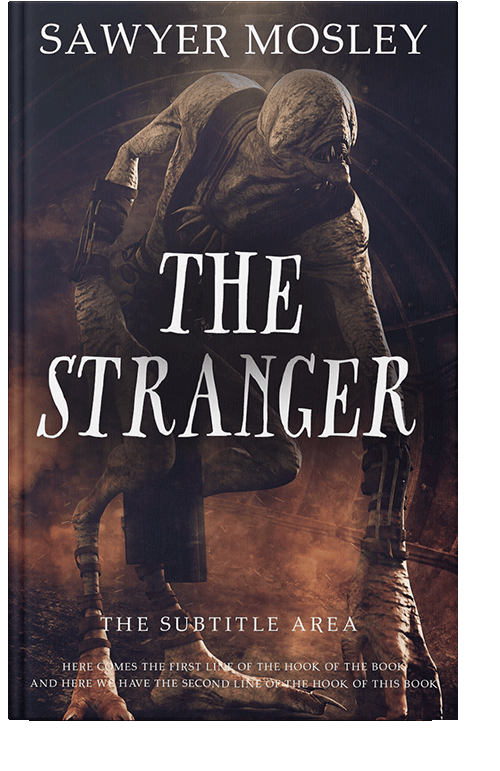 Front view of Bastille #12250 - Premade Fantasy Book Cover