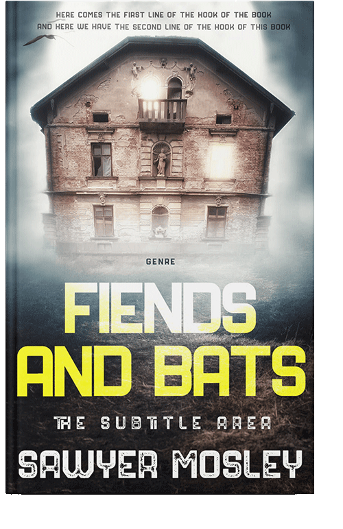 Front view of Ash #12262 - Premade Horror Book Cover | BookCoverZone