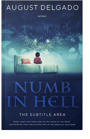 Pre Made Book Cover Blue Zodiac