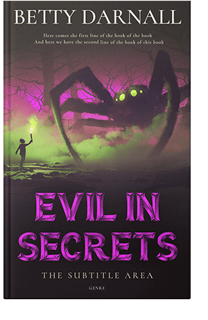 Pre Made Book Cover Thunder