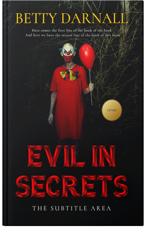 Front view of Thunderbird #12292 - Premade Horror Book Cover