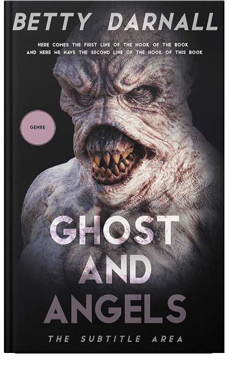 Front view of Cold Turkey #12299 - Premade Horror Book Cover