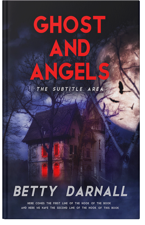 Front view of Premade Fantasy Book Cover - Revolver