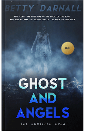 Pre Made Book Cover Ebony