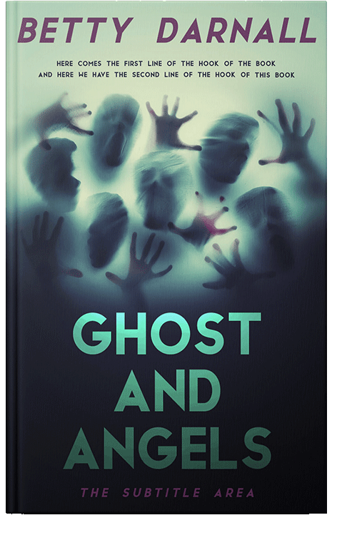 Front view of Pixie Green #12304 - Premade Horror Book Cover