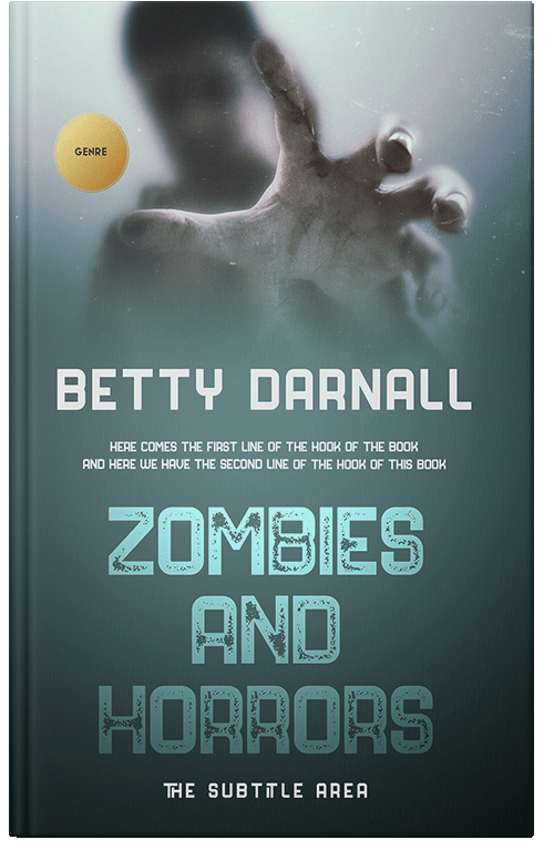 Front view of Premade Horror Book Cover - Cutty Sark