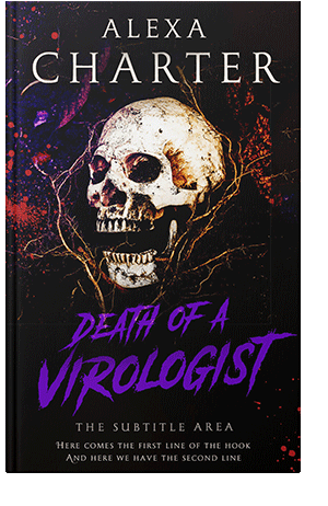 Pre Made Book Cover Cameo