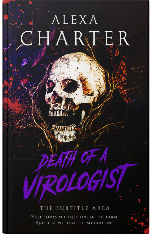 Front view of Cameo #12323 - Premade Mystery & Thriller & Suspense Book Cover