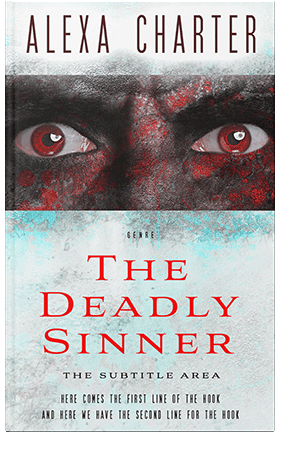 Pre Made Book Cover Cocoa Brown