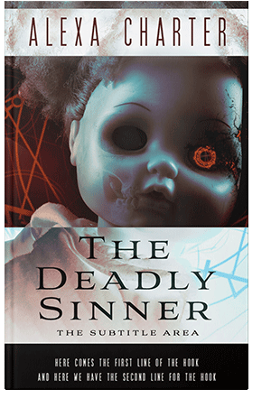 Pre Made Book Cover Pumice