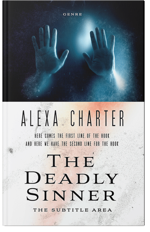 Front view of Premade Horror Book Cover - Big Stone