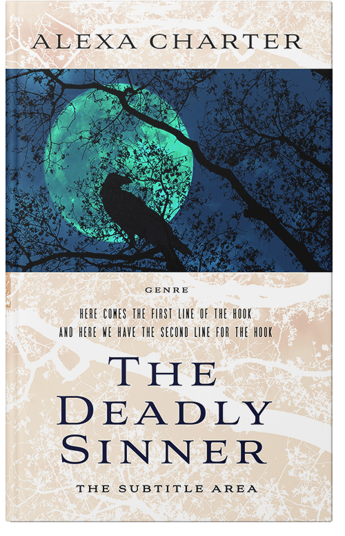 Front view of Big Stone #12333 - Premade Fantasy Book Cover