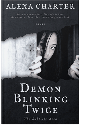 Pre Made Book Cover Iron