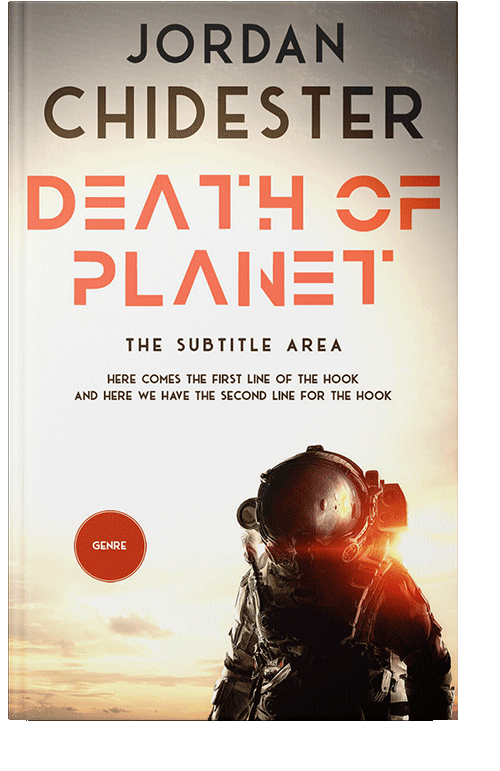 Front view of Tamarind #12353 - Premade Science Fiction Book Cover