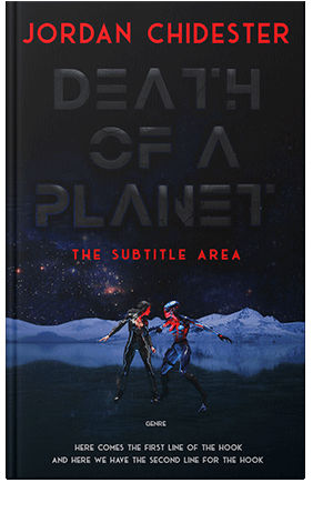 Pre Made Book Cover Ebony