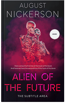 Pre Made Book Cover Hibiscus