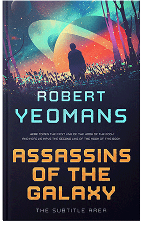 Pre Made Book Cover Burning Sand