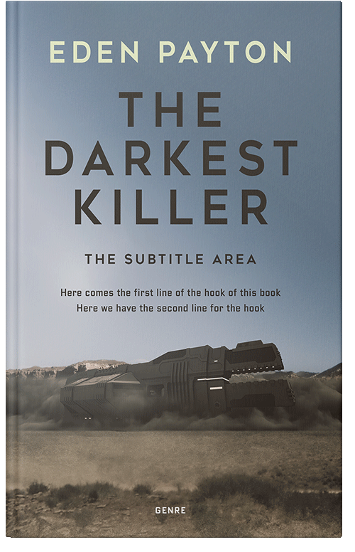 Front view of Rolling Stone #12399 - Premade Science Fiction Book Cover