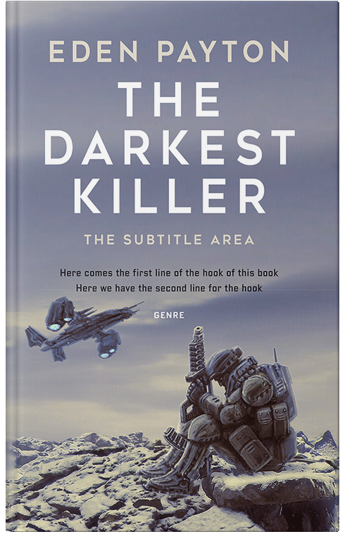 Front view of Premade Science Fiction Book Cover - Manatee