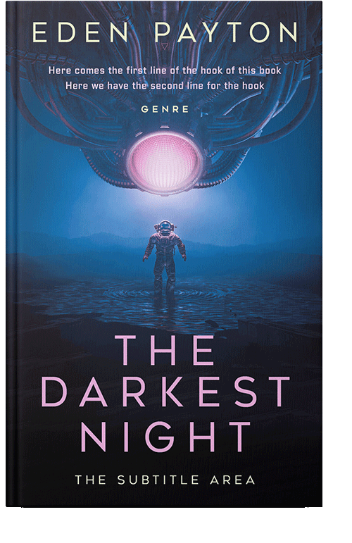 Front view of Big Stone #12404 - Premade Science Fiction Book Cover