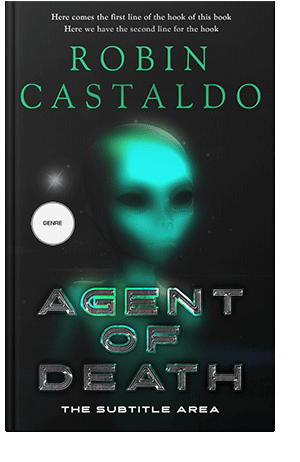 Pre Made Book Cover Aztec