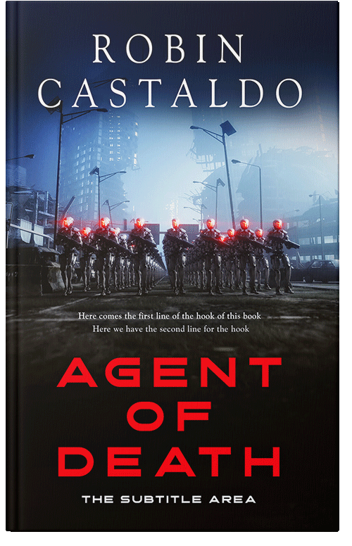 Front view of Viola #12419 - Premade Apocalyptica Book Cover