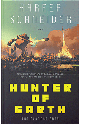 Pre Made Book Cover Ship Gray