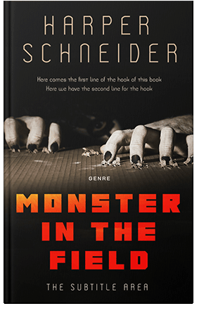 Pre Made Book Cover Terracotta