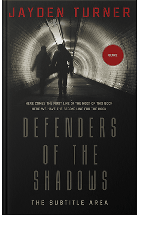 Pre Made Book Cover Cod Gray