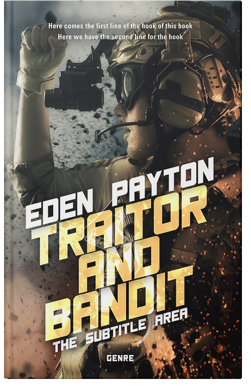 Front view of Zombie #12472 - Premade Mystery & Thriller & Suspense Book Cover