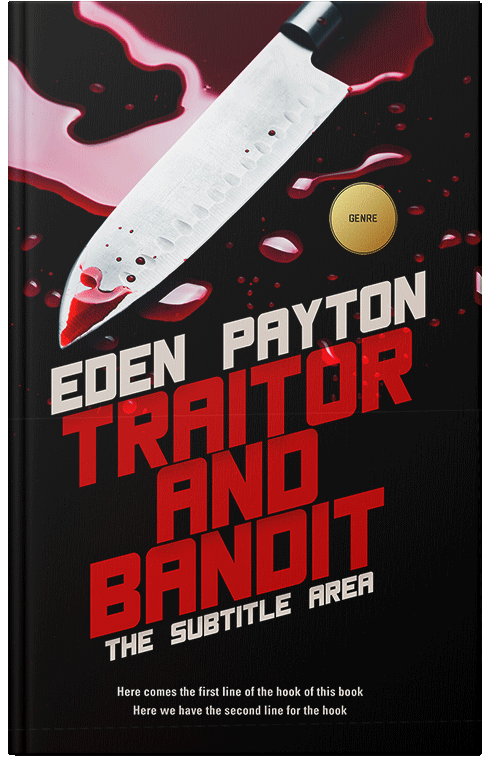 Front view of Asphalt #12474 - Premade Mystery & Thriller & Suspense Book Cover