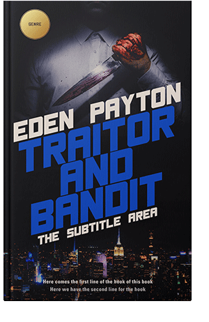 Pre Made Book Cover Bison Hide