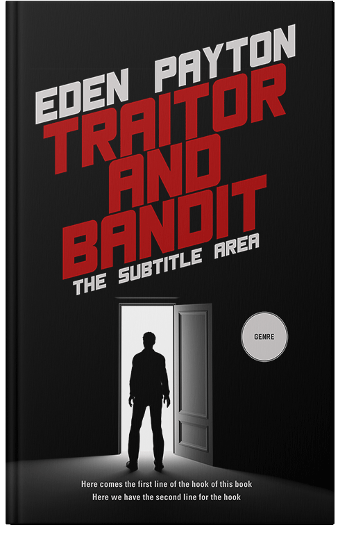 Front view of Cod Gray #12476 - Premade Literary Fiction Book Cover